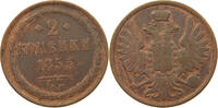 RUSSIA 2 KOPEKS Alexander II. 1855-1881 -