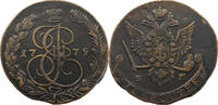 RUSSIA 5 KOPEKS Katharina II. (1762 - 1796) -