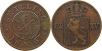 NORWAY 1/2 SKILLING CHARLES XV. (1859-1872) -