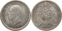 SPAIN 50 CENTIMOS Alfonso XIII. (1886–1941) -