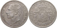 SPAIN 2 PESETAS Alfonso XII. (1874–1885) -