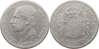 SPAIN 2 PESETAS Alfonso XII. (1874–1885) -