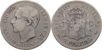 SPAIN 2 PESETAS Alfonso XII. (1874–1885) -