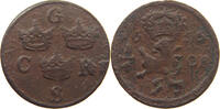 SWEDEN 1/4 ORE Karl X. Gustav (1654-1660) -