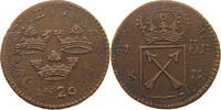 SWEDEN ORE Ulrika Eleonora (1718-1720) OVERSTRUCK ON HOST 1718 -