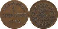 BAYERN PFENNIG Ludwig II. (1864-1886) -