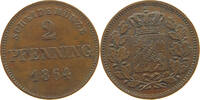 BAYERN 2 PFENNIG Maximilian II. Joseph (1848-1864) -