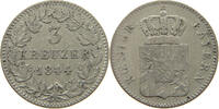 BAYERN 3 KREUZER Ludwig I. (1825-1848) -