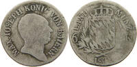 BAYERN 6 KREUZER Maximilian I. Joseph (1806-1825) -