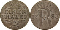 PREUSSEN 1/24 TALER Friedrich II. der Große (1740-1786) -