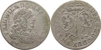PREUSSEN 6 GROSCHER Friedrich Wilhelm (1640-1688) -