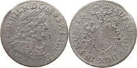 PREUSSEN 6 GROSCHER Friedrich Wilhelm (1640-1688) -