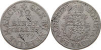 SACHSEN COBURG SAALFELD 1/12 TALER Ernst Friedrich (1764-1800) -