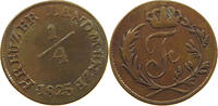SACHSEN HILDBURGHAUSEN 1/4 KREUZER Friedrich (1784-1826) SELTEN -