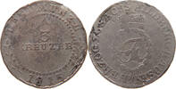 SACHSEN HILDBURGHAUSEN 3 KREUZER Friedrich (1784-1826) -