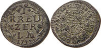 WÜRTTEMBERG KREUZER Eberhard Ludwig (1693-1733) -