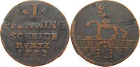 Anhalt-Bernburg 1 Pfennig Viktor II Friedrich -
