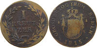 BADEN KREUZER Karl Ludwig Friedrich (1811-1818) -