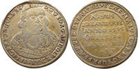 SCHLESIEN LIEGNITZ BRIEG 1/8 TALER Georg Rudolf allein, 1621-1653 VERGOLDET -