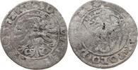 POLAND SZELAG 1/2 GROSCHEN Sigismund I. 1506-1548. -