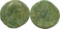 ROME EMPIRE SESTERTIUS Faustina I., (141-161) SC -