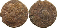 ROME PROVINCIAL MACEDON AE Nero (54-68) MACEDONIA MACEDONIAN SHIELD -