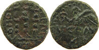 ROME PROVINCIAL AE AE STANDARDS VIC AVG PSEUDO AUTONOMOUS ISSUE MACEDON -