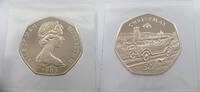 ISLE OF MAN 50 PENCE CHRISTMAS -