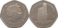 ISLE OF MAN 50 PENCE MILNER´S TOWER -