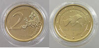 ITALY 2 EURO GOLD PLATED -