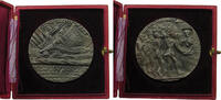 Deutschland Medaille Lusitania Sinking, in originale Etui, Goetz, 1915 -
