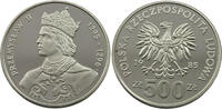 500 ZLOTYCH 1985 POLAND Przemyslaw II. PROOF