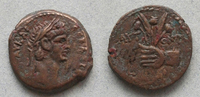 Rom - Ägypten, Stadt Alexandria Obol Claudius, 41-54 SELTEN