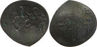 BYZANTINE EMPIRE ASPRON TRACHY MANUEL I. COMNENUS 1143-1180 RATTO 2127 RR -