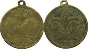 GREAT BRITAIN TOKEN Edward VII., 1901 - 1910 BARRATT SWEETS 1902 CORONATION -