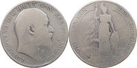 GREAT BRITAIN TWO SHILLINGS Edward VII., 1901 - 1910 -