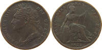 GREAT BRITAIN FARTHING GEORGE IV. (1820-1830) -