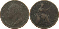 GREAT BRITAIN FARTHING GEORGE IV. (1820-1830) -