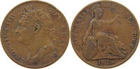 GREAT BRITAIN FARTHING GEORGE IV. (1820-1830) -