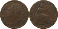GREAT BRITAIN FARTHING GEORGE IV. (1820-1830) -