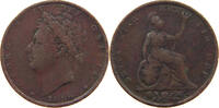 GREAT BRITAIN FARTHING GEORGE IV. (1820-1830) -