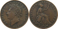 GREAT BRITAIN HALFPENNY GEORGE IV. (1820-1830) -