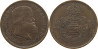 BRAZIL 20 REIS Pedro II. 1831 - 1889 -