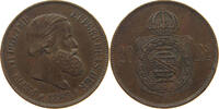 BRAZIL 20 REIS Pedro II. 1831 - 1889 -