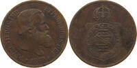 BRAZIL 20 REIS Pedro II. 1831 - 1889 -
