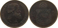 BRAZIL 20 REIS Pedro II. 1831 - 1889 -
