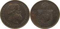 BRAZIL 20 REIS Pedro II. 1831 - 1889 -