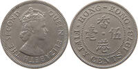 HONG KONG 50 CENTS Elizabeth II. (1952-) -
