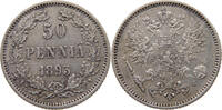 Finnland 50 pennia Alexander III. 1881-1894. -