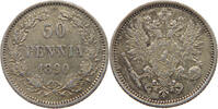 Finnland 50 pennia Alexander III. 1881-1894. -